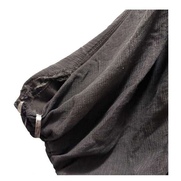 Fashion Nova- Gia Tiered Ruffle Mini Dress -Black- XL- LBD HoCo-Small Flaw- NWT - Picture 9 of 10